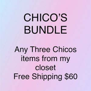 3 Chicos Items Free Shipping
